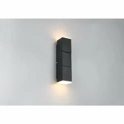 Luminaires Trio Raglan Applique murale LED Noir, 2 lumières* Éclairage Led