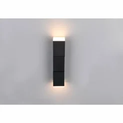 Luminaires Trio Raglan Applique murale LED Noir, 2 lumières* Éclairage Led