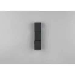 Luminaires Trio Raglan Applique murale LED Noir, 2 lumières* Éclairage Led