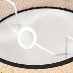 Style Boho-Chic-hofstein Ramila Écru, Noir