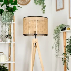 Luminaires Scandinaves-hofstein Ramila Lampadaire Écru, 1 lumière