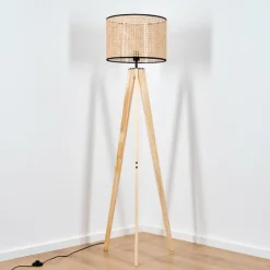 Luminaires Scandinaves-hofstein Ramila Lampadaire Écru, 1 lumière