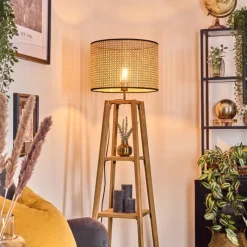 Luminaires Scandinaves-hofstein Ramila Lampadaire Écru, 1 lumière