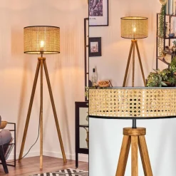 Luminaires Scandinaves-hofstein Ramila Lampadaire Écru, 1 lumière
