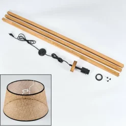 Luminaires Scandinaves-hofstein Ramila Lampadaire Écru, 1 lumière