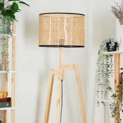 Luminaires Scandinaves-hofstein Ramila Lampadaire Écru, 1 lumière