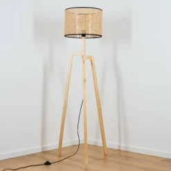 Luminaires Scandinaves-hofstein Ramila Lampadaire Écru, 1 lumière