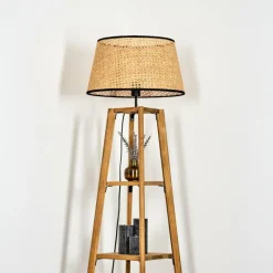Luminaires Scandinaves-hofstein Ramila Lampadaire Écru, 1 lumière