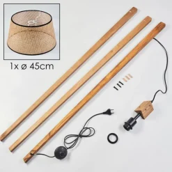 Luminaires Scandinaves-hofstein Ramila Lampadaire Écru, 1 lumière