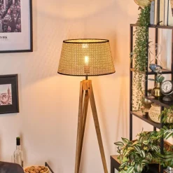 Luminaires Scandinaves-hofstein Ramila Lampadaire Écru, 1 lumière