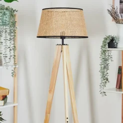 Luminaires Scandinaves-hofstein Ramila Lampadaire Écru, 1 lumière