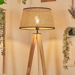 Luminaires Scandinaves-hofstein Ramila Lampadaire Écru, 1 lumière