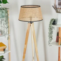 Luminaires Scandinaves-hofstein Ramila Lampadaire Écru, 1 lumière