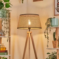 Luminaires Scandinaves-hofstein Ramila Lampadaire Écru, 1 lumière