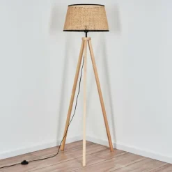 Luminaires Scandinaves-hofstein Ramila Lampadaire Écru, 1 lumière