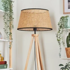 Luminaires Scandinaves-hofstein Ramila Lampadaire Écru, 1 lumière