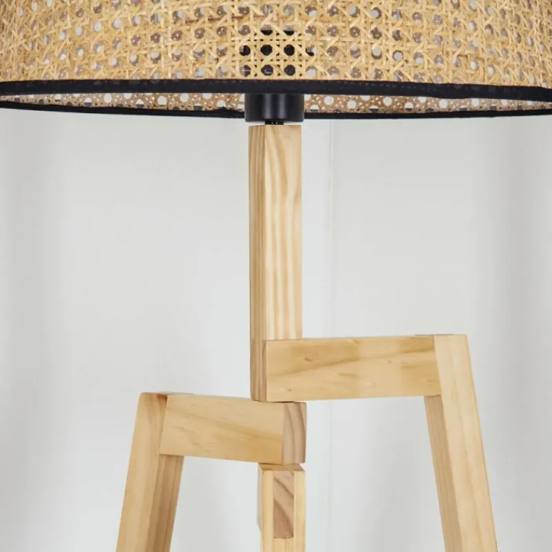 Luminaires Scandinaves-hofstein Ramila Lampadaire Écru, 1 lumière