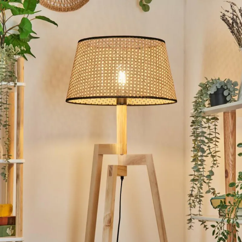 Luminaires Scandinaves-hofstein Ramila Lampadaire Écru, 1 lumière