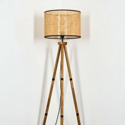 Luminaires Scandinaves-hofstein Ramila Lampadaire Écru, 1 lumière