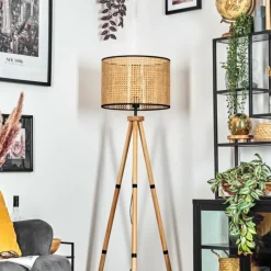 Luminaires Scandinaves-hofstein Ramila Lampadaire Écru, 1 lumière