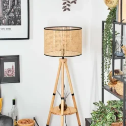 Luminaires Scandinaves-hofstein Ramila Lampadaire Écru, 1 lumière