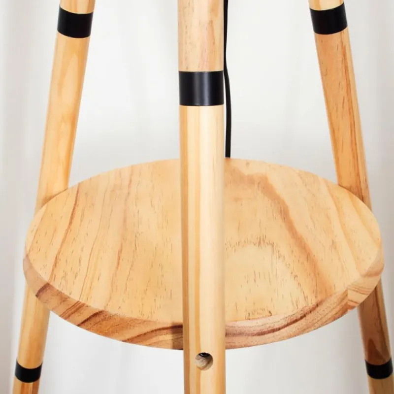 Luminaires Scandinaves-hofstein Ramila Lampadaire Écru, 1 lumière