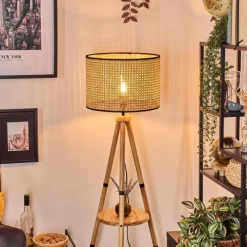 Luminaires Scandinaves-hofstein Ramila Lampadaire Écru, 1 lumière