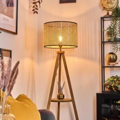 Luminaires Scandinaves-hofstein Ramila Lampadaire Écru, 1 lumière