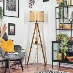 Luminaires Scandinaves-hofstein Ramila Lampadaire Écru, 1 lumière