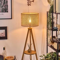 Luminaires Scandinaves-hofstein Ramila Lampadaire Écru, 1 lumière