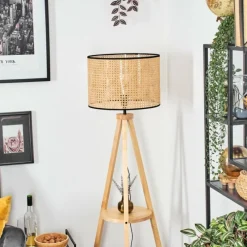 Luminaires Scandinaves-hofstein Ramila Lampadaire Écru, 1 lumière