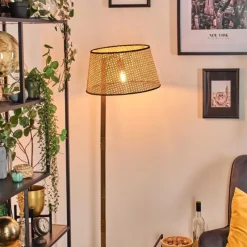 Luminaires Scandinaves-hofstein Ramila Lampadaire Écru, 1 lumière