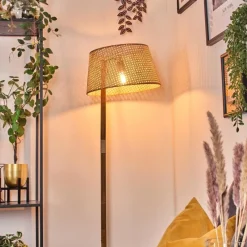 Luminaires Scandinaves-hofstein Ramila Lampadaire Écru, 1 lumière