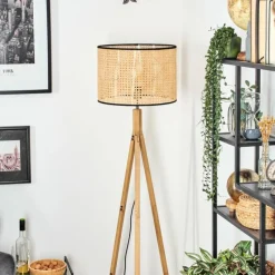 Luminaires Scandinaves-hofstein Ramila Lampadaire Écru, 1 lumière