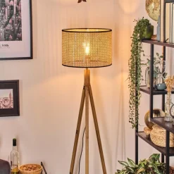 Luminaires Scandinaves-hofstein Ramila Lampadaire Écru, 1 lumière