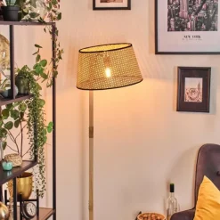 Luminaires Scandinaves-hofstein Ramila Lampadaire Écru, 1 lumière