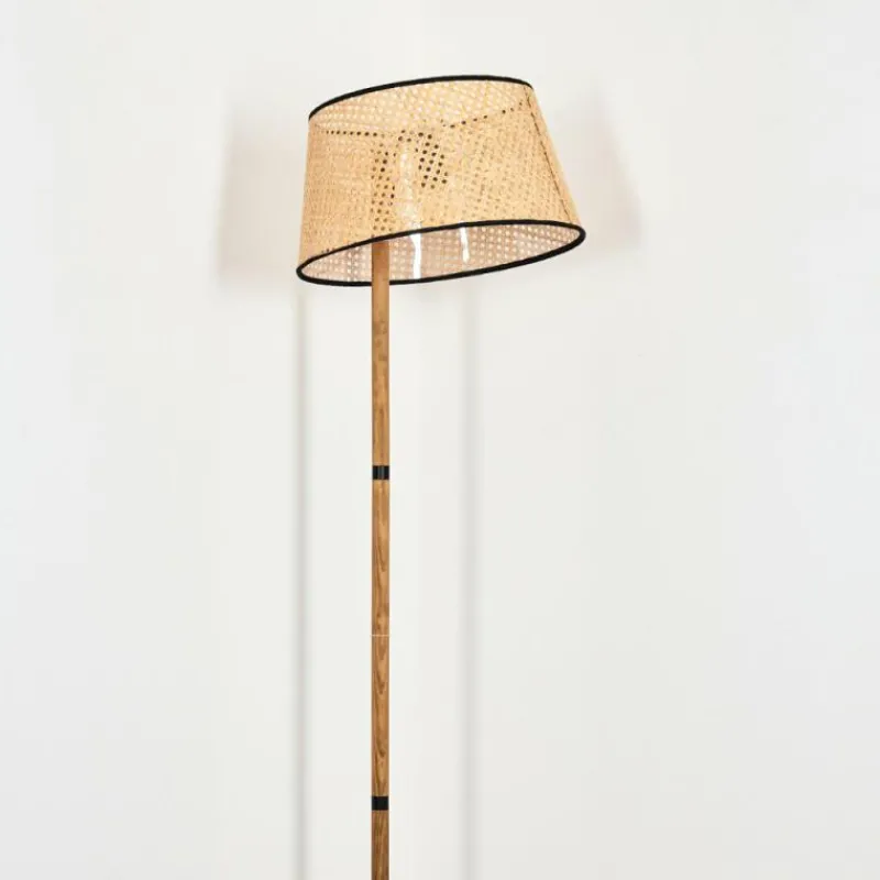 Lampes En Tissu-hofstein Ramila Lampadaire Écru, 1 lumière