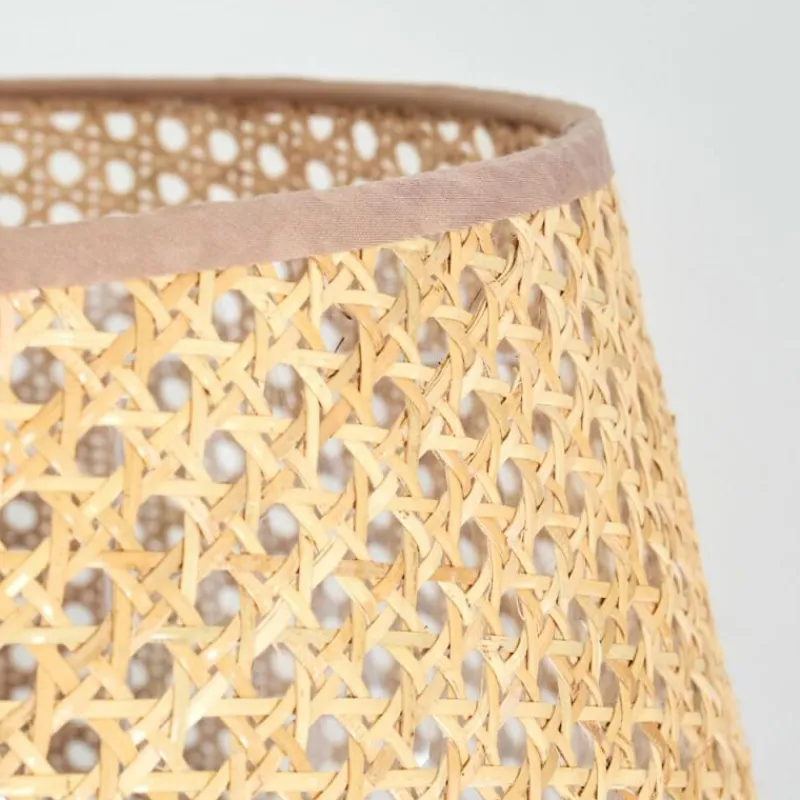 Lampes En Tissu-hofstein Ramila Lampadaire Écru, 1 lumière