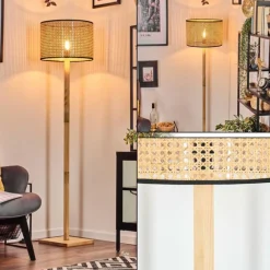 Luminaires Scandinaves-hofstein Ramila Lampadaire Écru, 1 lumière