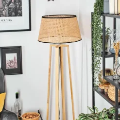 Luminaires Scandinaves-hofstein Ramila Lampadaire Écru, 1 lumière