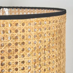 Luminaires Scandinaves-hofstein Ramila Lampadaire Écru, Noir, 1 lumière