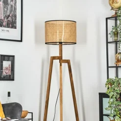 hofstein Ramila Lampadaire, Liseuse Écru, 1 lumière