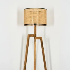 hofstein Ramila Lampadaire, Liseuse Écru, 1 lumière