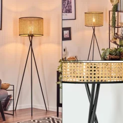 hofstein Ramila Lampadaire, Liseuse Noir, 1 lumière