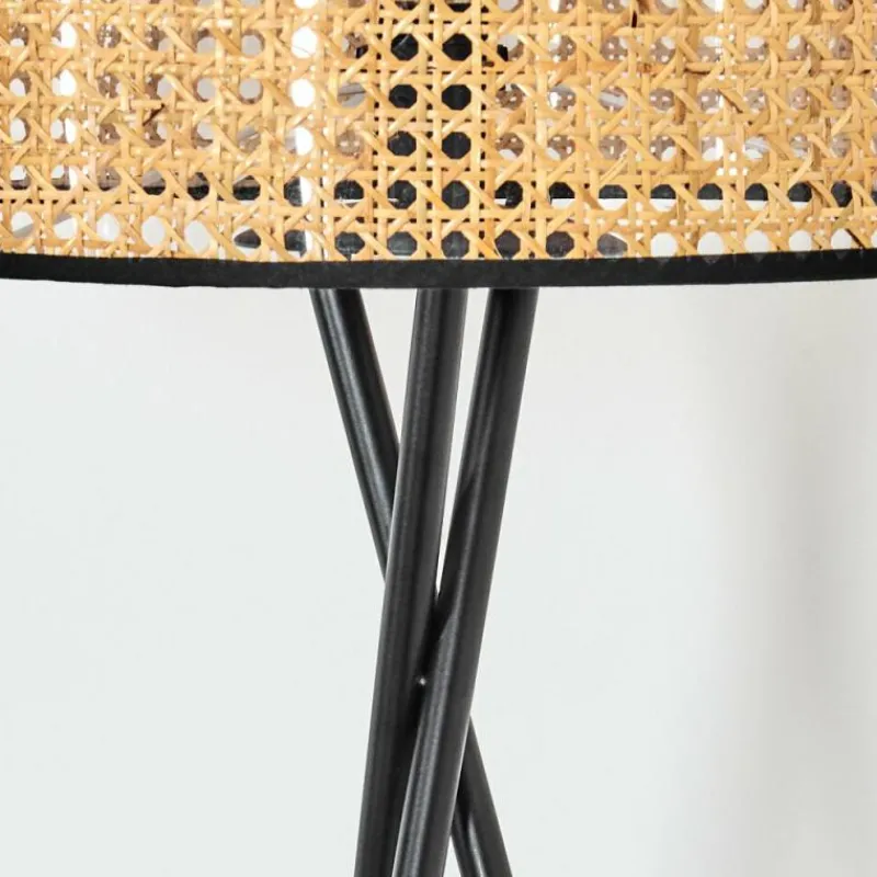 hofstein Ramila Lampadaire, Liseuse Noir, 1 lumière