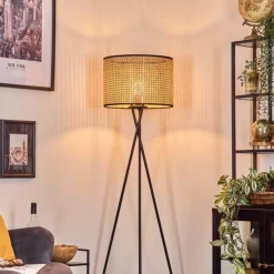 hofstein Ramila Lampadaire, Liseuse Noir, 1 lumière