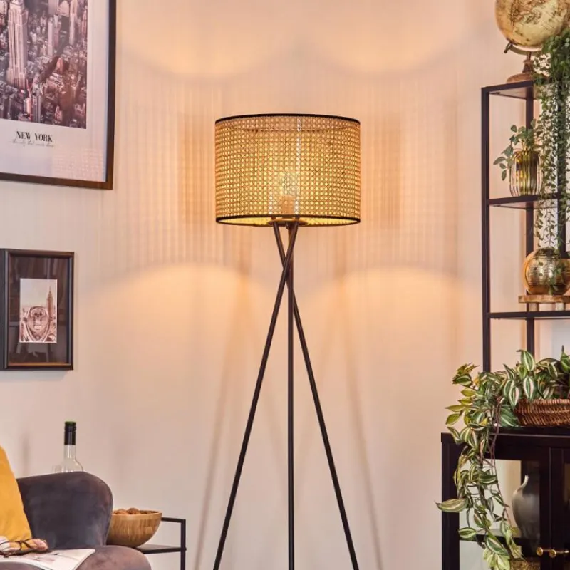 hofstein Ramila Lampadaire, Liseuse Noir, 1 lumière