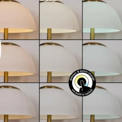 hofstein Rands Lampe à poser LED Laiton, 1 lumière