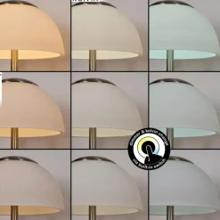 hofstein Rands Lampe à poser LED Nickel mat, 1 lumière