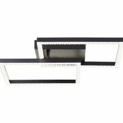 Luminaires Brilliant Ranni Plafonnier LED Noir, 1 lumière* Éclairage Led